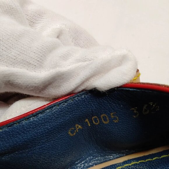 Louis Vuitton Sandals Women Blue Cotton 499-071425 - Picture 8 of 9